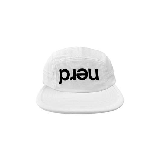 nerd belt Hat White (Flipped)